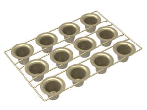 12 Cups Mini Popover Pan